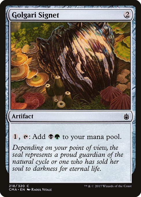CMA: Golgari Signet