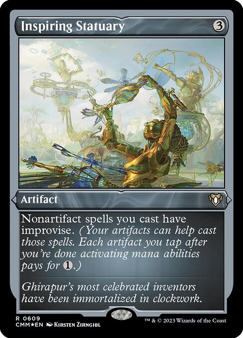 CMM: Inspiring Statuary (Foil Etched)