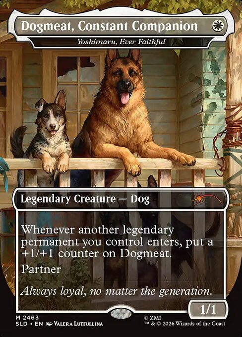 SLD: Dogmeat, Constant Companion - Yoshimaru, Ever Faithful (Foil)
