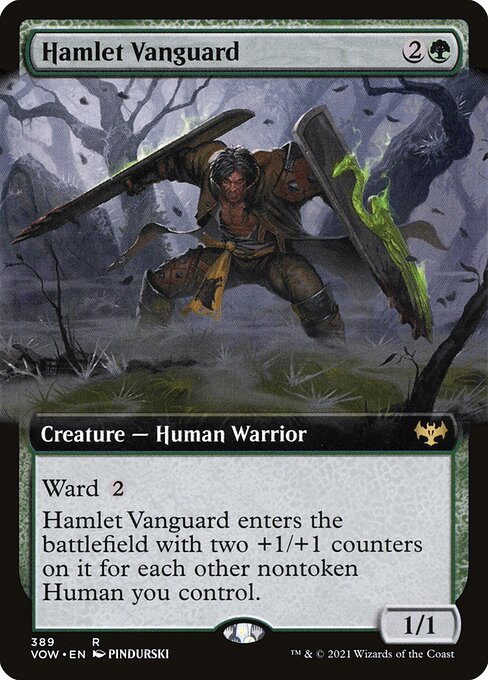 VOW: Hamlet Vanguard (Extended Art) (Foil)