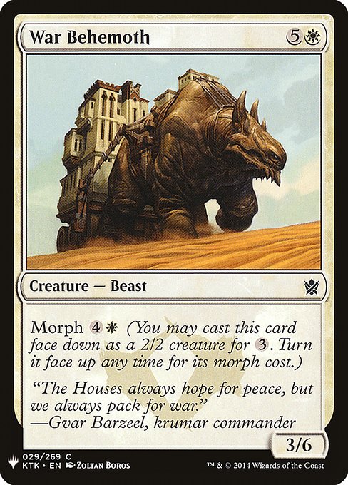 PLST: War Behemoth