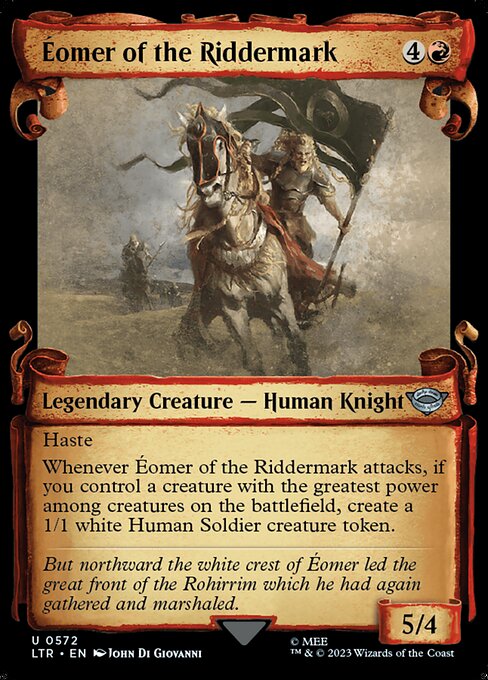 LTR: Eomer of the Riddermark (Showcase Scrolls) (Foil)