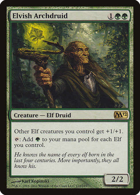 M12: Elvish Archdruid (Foil)