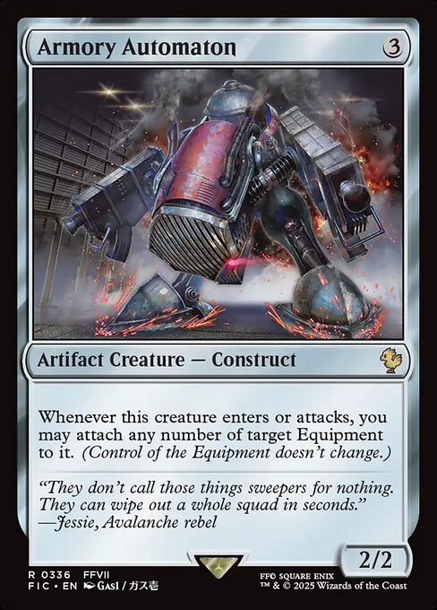 FIC: Armory Automaton