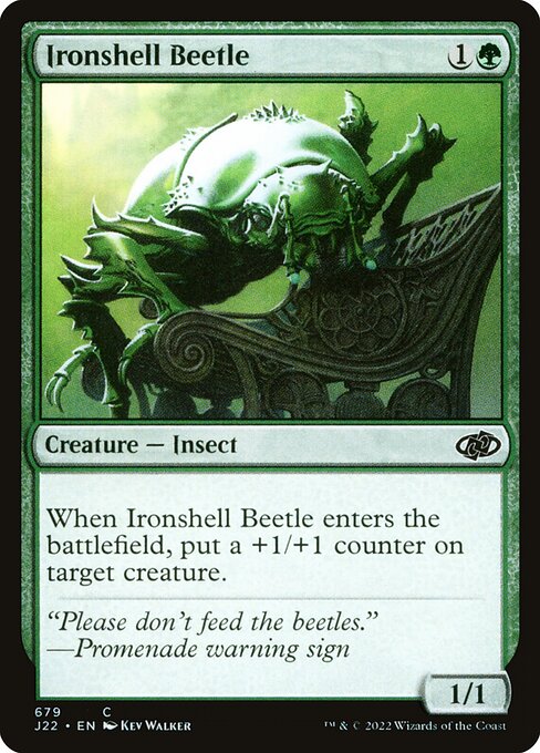 J22: Ironshell Beetle