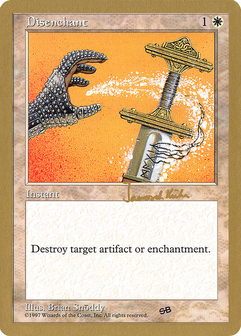 WC97: Disenchant - 1997 Janosch Kuhn (5ED) (SB)