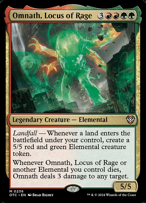 OTC: Omnath, Locus of Rage