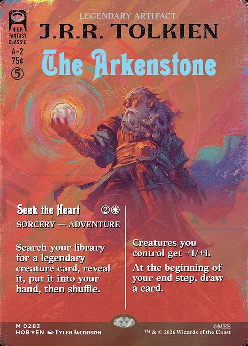 HOB: The Arkenstone (Borderless) (Surge Foil)