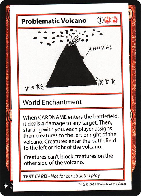 CMB1: Problematic Volcano