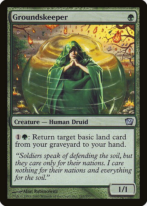 9ED: Groundskeeper (Foil)