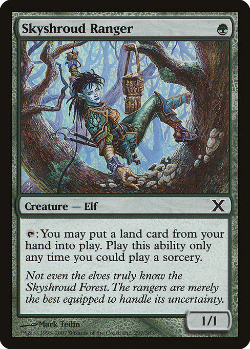 10E: Skyshroud Ranger (Foil)