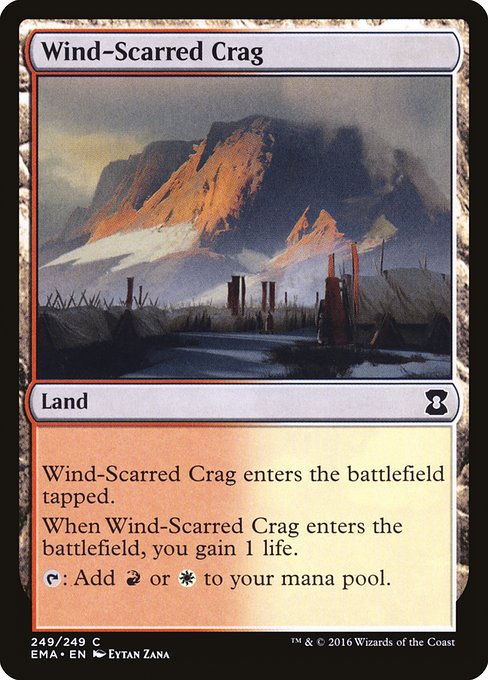 EMA: Wind-Scarred Crag (Foil)