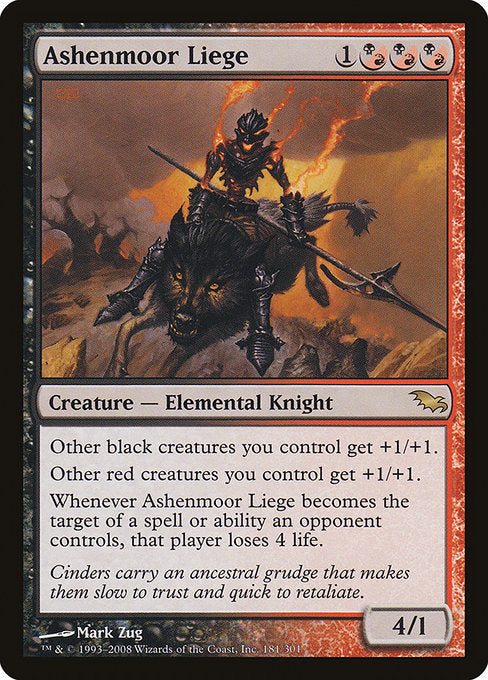 SHM: Ashenmoor Liege (Foil)