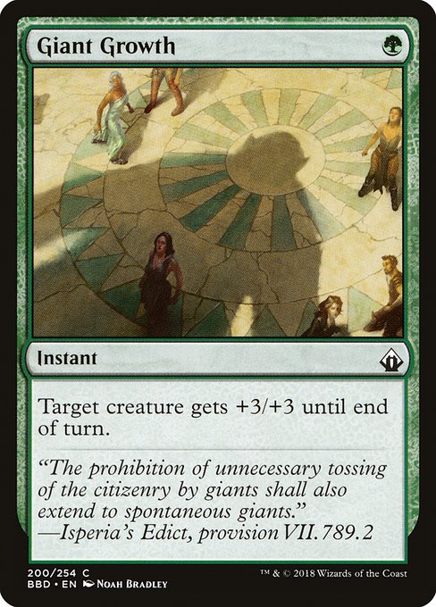 BBD: Giant Growth (Foil)