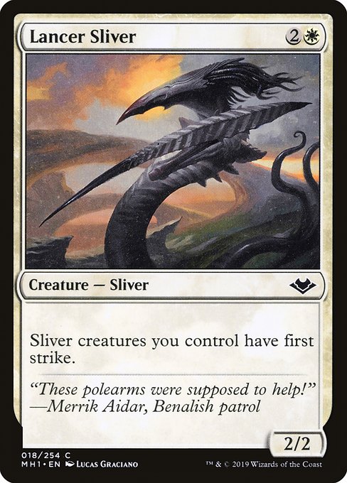 MH1: Lancer Sliver (Foil)