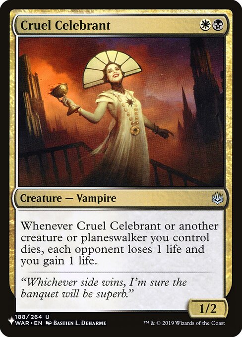 PLST: Cruel Celebrant