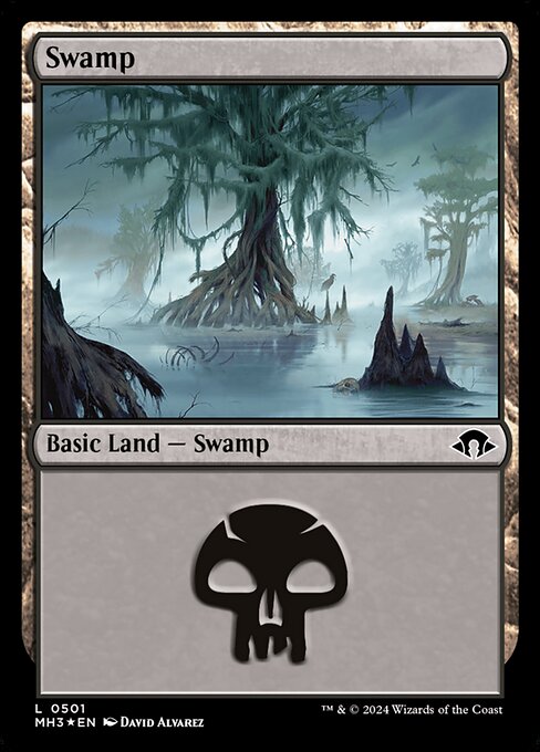 MH3: Swamp (0501) (Ripple Foil)