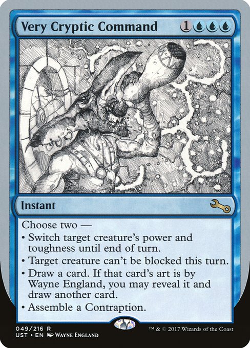 UST: Very Cryptic Command (A) (Foil)