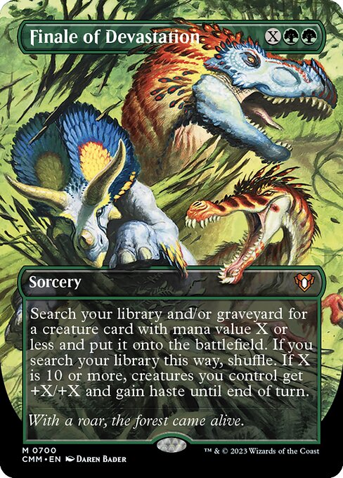 CMM: Finale of Devastation (Borderless) (Foil)