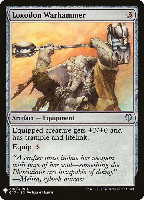 PLST: Loxodon Warhammer