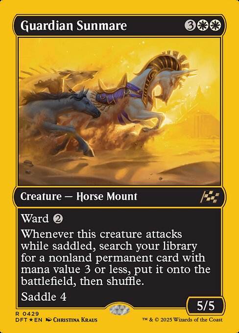 DFT: Guardian Sunmare (First-Place Foil)