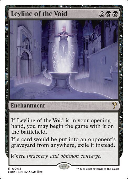 MB2: Leyline of the Void (White Border)