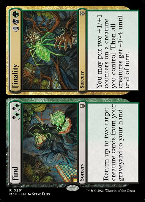 M3C: Find // Finality
