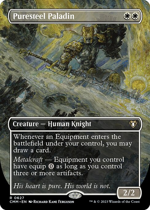 CMM: Puresteel Paladin (Borderless)