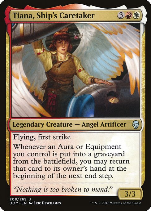 DOM: Tiana, Ship's Caretaker (Foil)