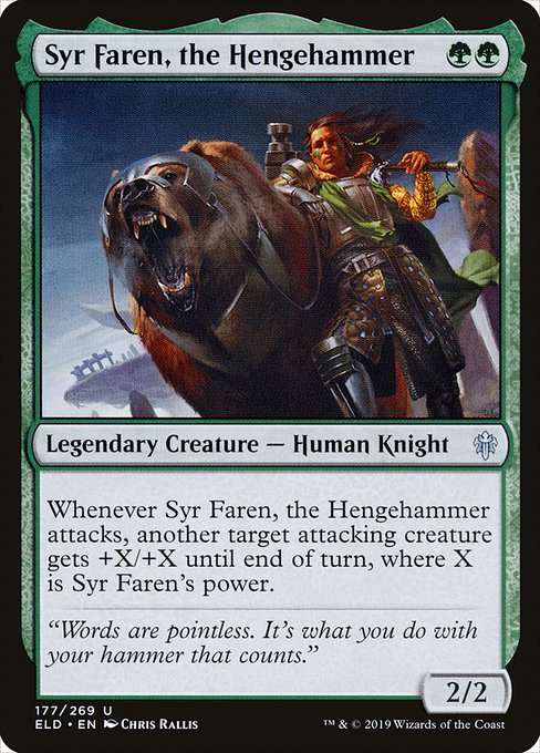 ELD: Syr Faren, the Hengehammer