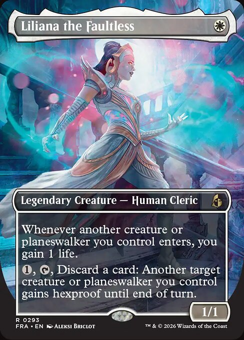 FRA: Liliana the Faultless (Borderless) (Foil)