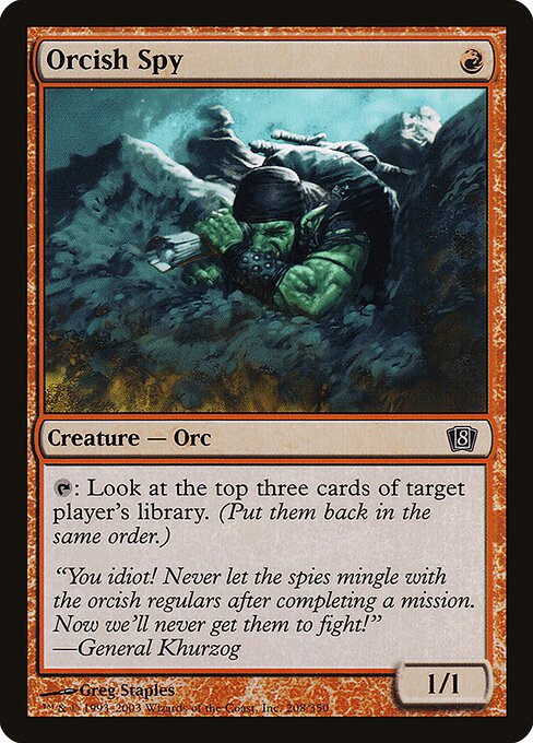8ED: Orcish Spy (Foil)