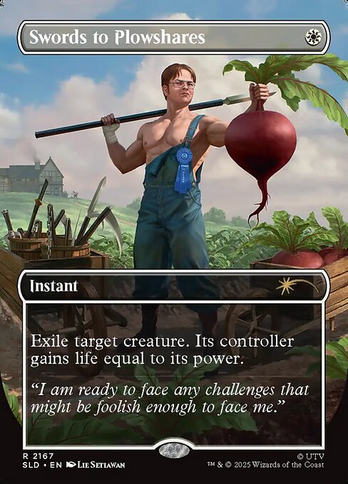 SLD: Swords to Plowshares (2167) (Foil)