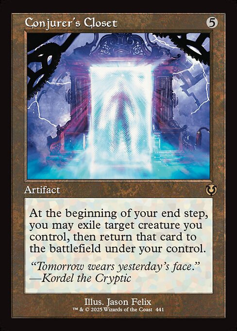 INR: Conjurer's Closet (Retro Frame) (Foil)