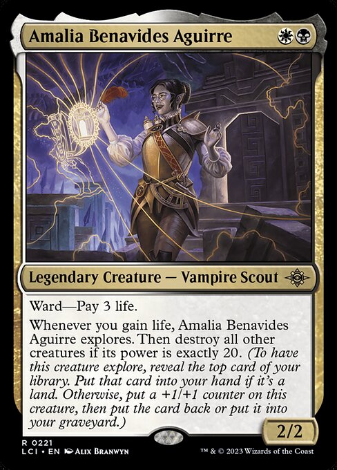 LCI: Amalia Benavides Aguirre (Foil)
