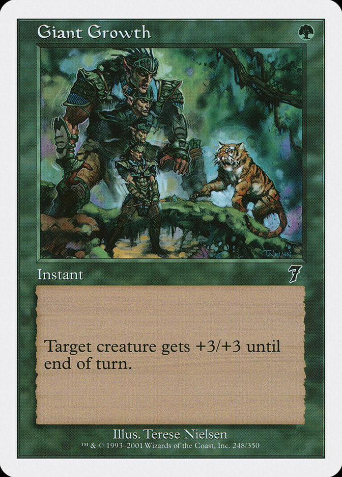 Giant Growth [Foil] :: 7ED