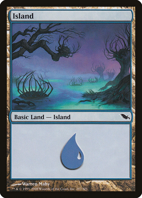 SHM: Island (287) (Foil)