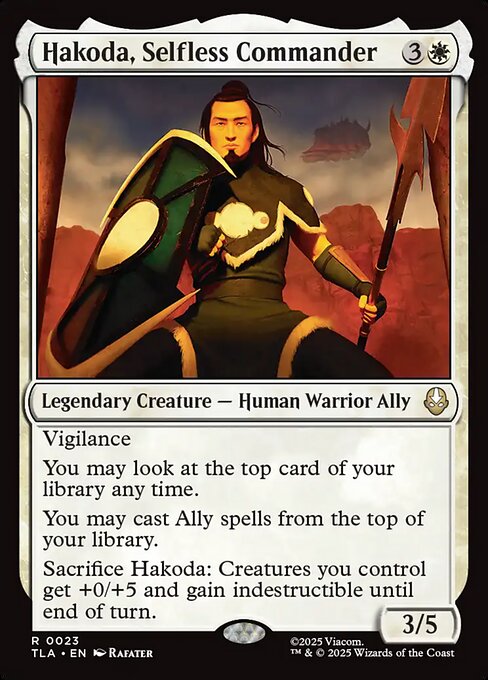 TLA: Hakoda, Selfless Commander