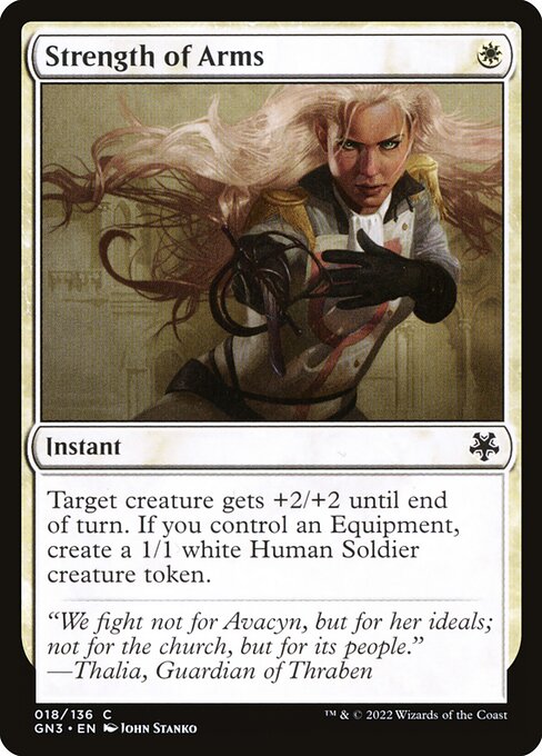 GN3: Strength of Arms