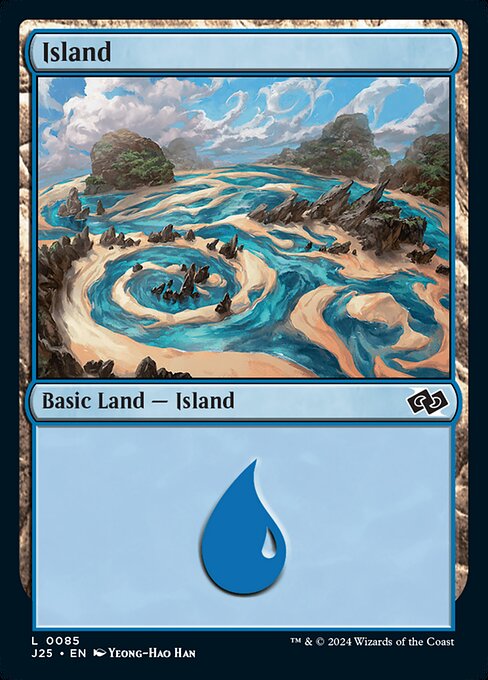 J25: Island (0085) (Foil)