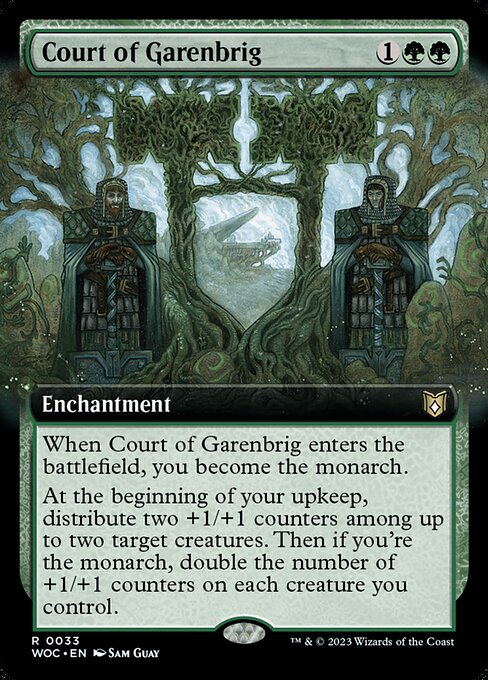 WOC: Court of Garenbrig (Extended Art) (Foil)
