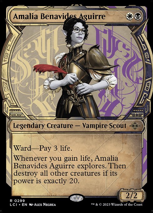LCI: Amalia Benavides Aguirre (Showcase) (Foil)