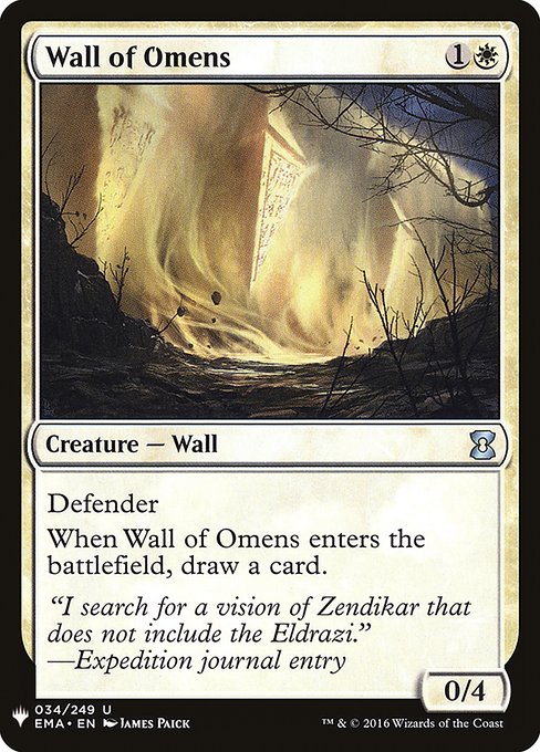 PLST: Wall of Omens (EMA)