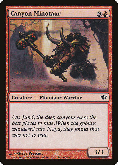CON: Canyon Minotaur