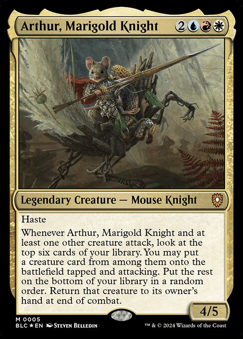 BLC: Arthur, Marigold Knight (Foil)
