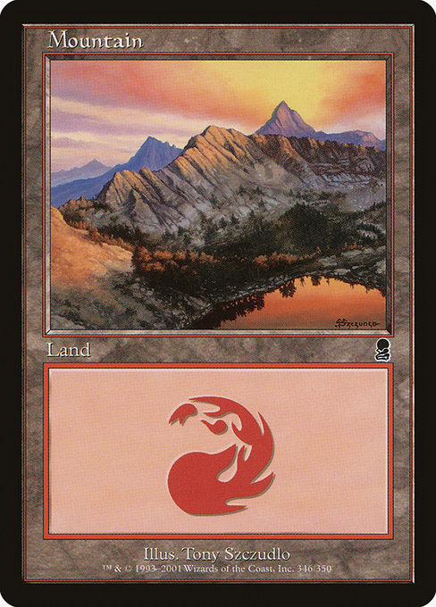 ODY: Mountain (346) (Foil)
