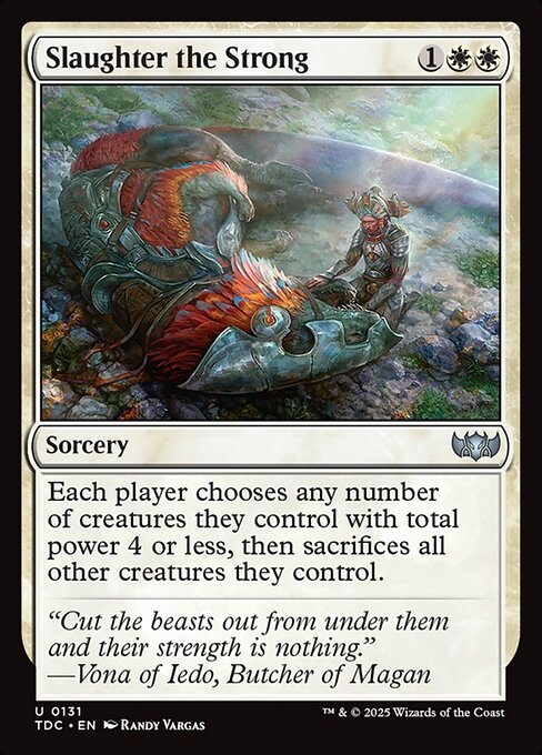 TDC: Slaughter the Strong