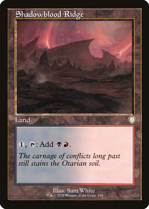 BRC: Shadowblood Ridge (Retro Frame)