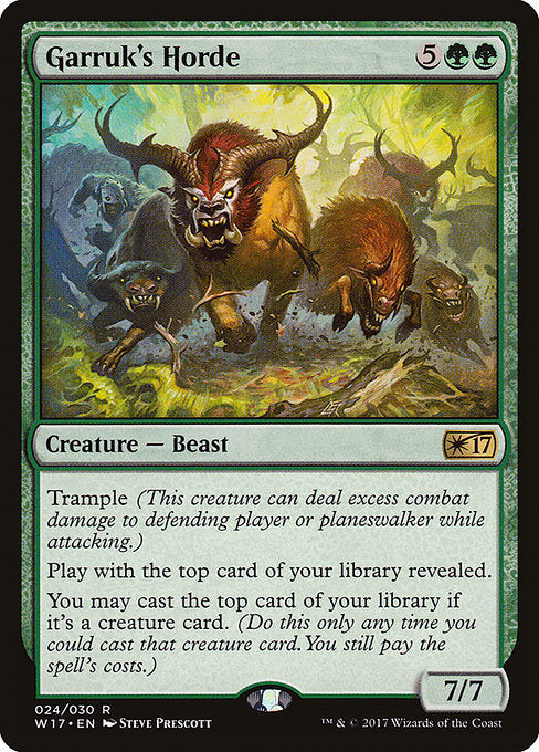 W17: Garruk's Horde