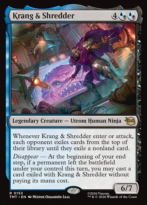 TMT: Krang & Shredder (Foil)
